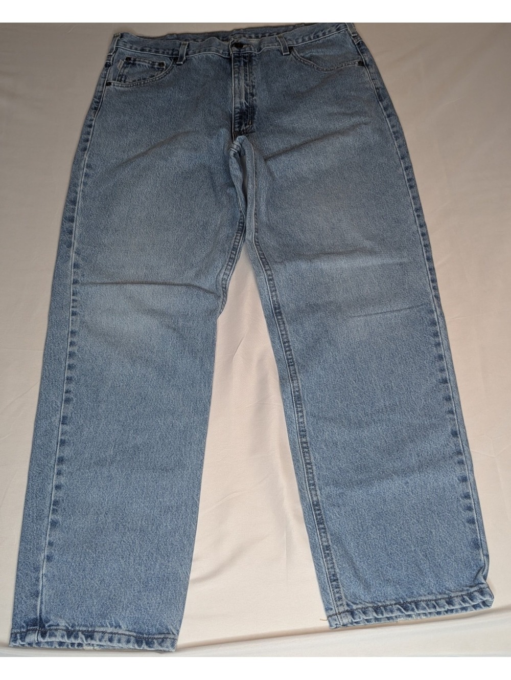 Carhartt B17 Jeans Men 40x32 Relaxed Fit Stonewash Denim Workwear
